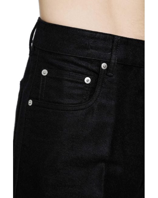Rick Owens Black Tower Geth Jeans for men