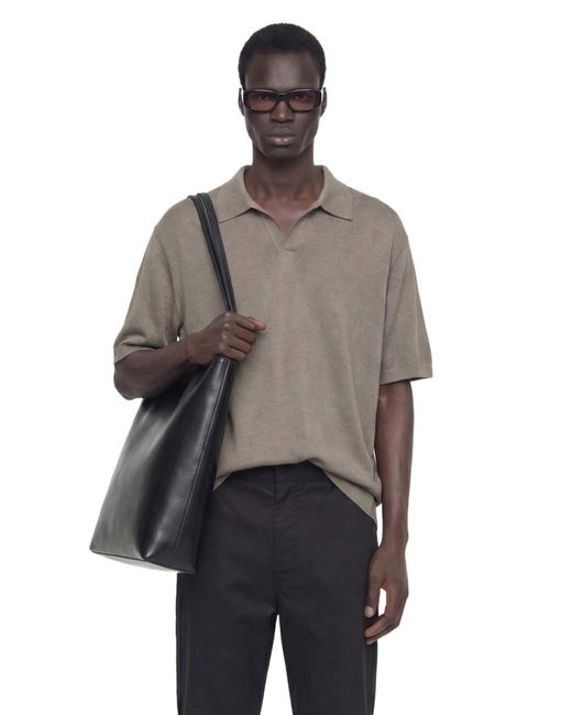 The Row Brown Morand Polo for men