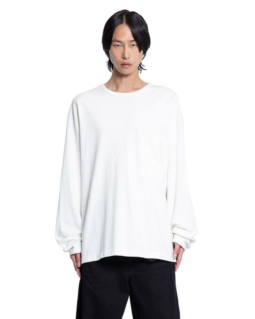 Lemaire White T-Shirts & Tank Tops for men