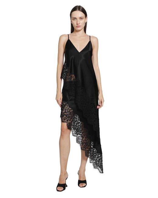 Ssheena Black Guantanamo Satin Skirt