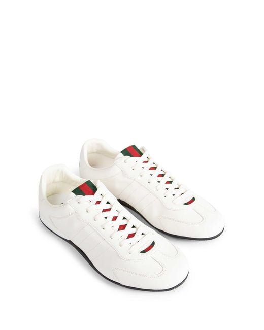 Gucci White Shift Trainers Sneakers for men