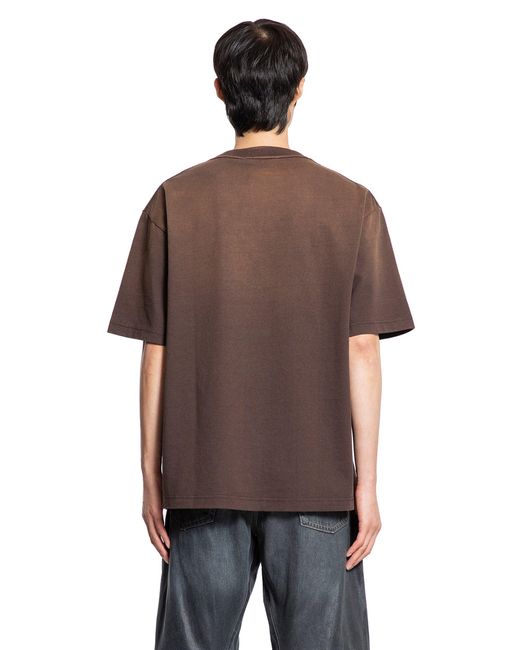 Acne Brown Acne Gym T-Shirt for men