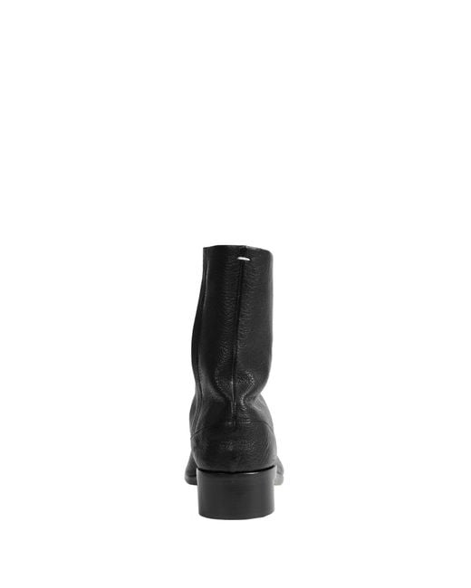 Maison Margiela Black Tabi Ankle Boots for men