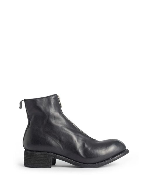 Guidi Black Boots for men