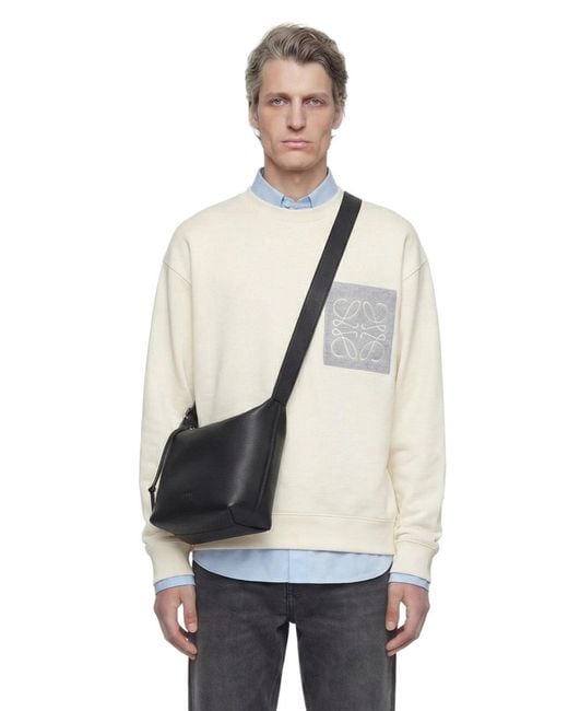 Loewe Natural Anagram Pocket Sweater for men