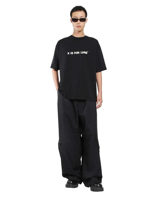 ADRIATIQUE Black X Antonioli Lvrs Boxy Tee for men