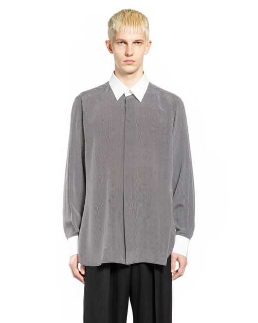 Tom Ford Gray 3D Classic Shirt for men