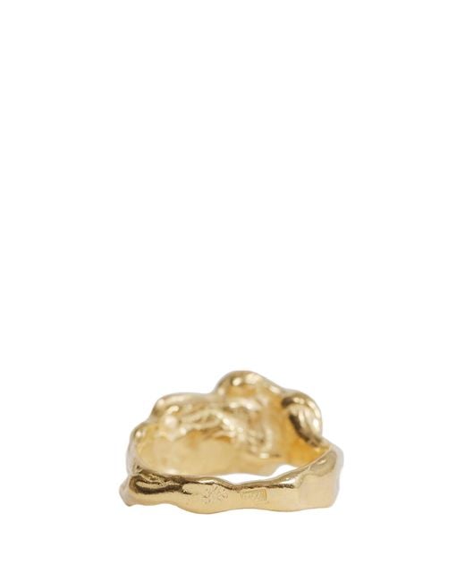 SIMUERO Metallic Ola Ring