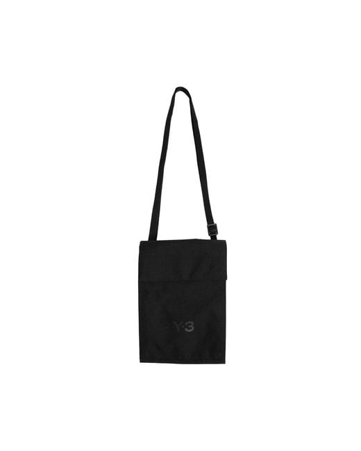 Y-3 Black X-Body Pouch for men