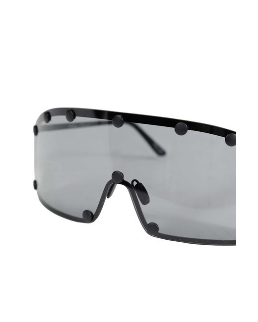 Rick Owens Gray Shielding Sunglasses for men