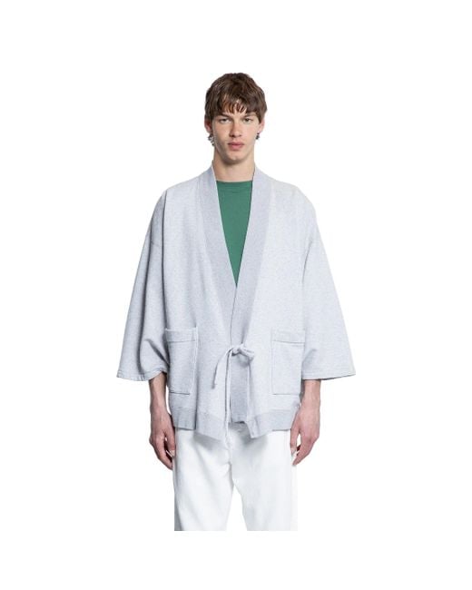 MYTHINKS Blue My Urake Hanten Cardigan for men