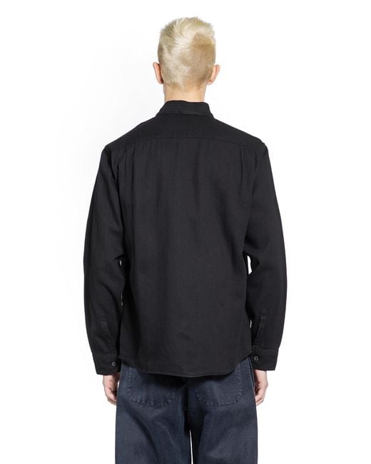 Massimo Osti Studio Black Pocket Overshirt for men