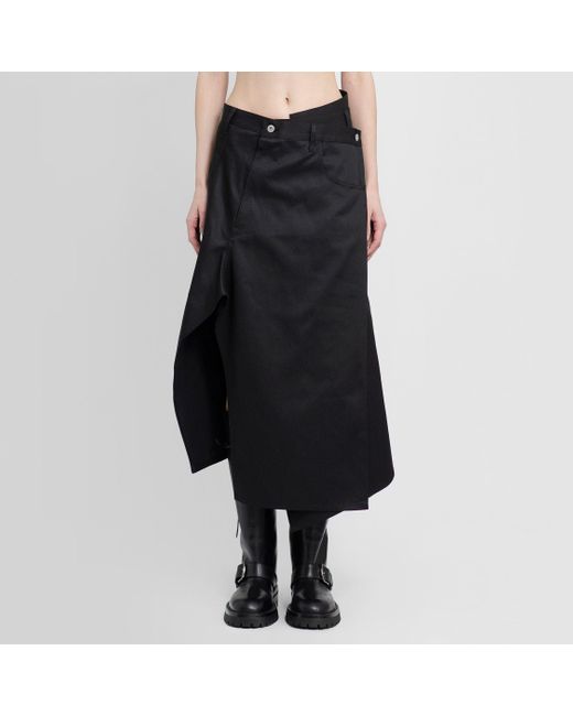Junya Watanabe Black Skirts