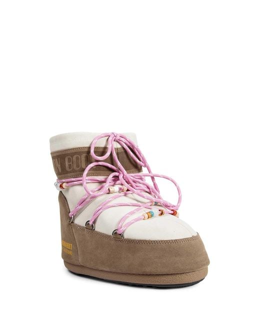 Moon Boot Pink Winter Boots