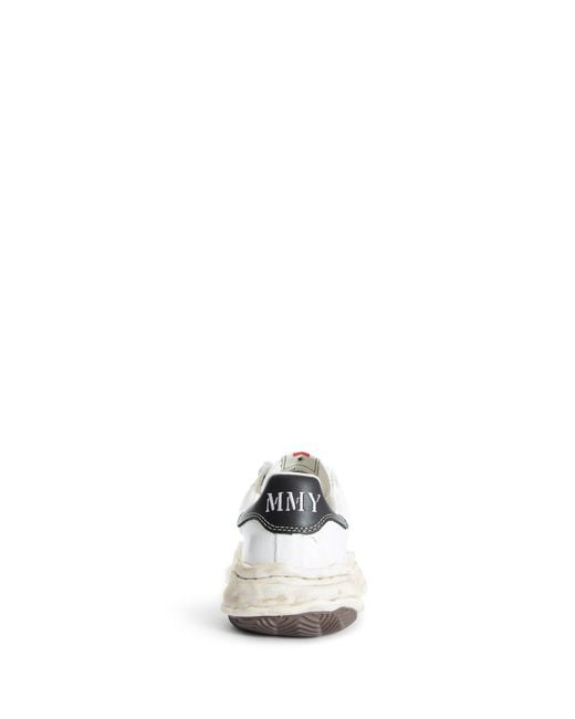 Maison Mihara Yasuhiro White Blakey/Original Sole Low Sneakers for men
