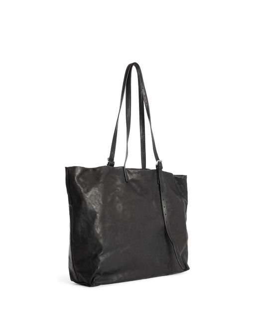 Ann Demeulemeester Black Bes Tote Bag
