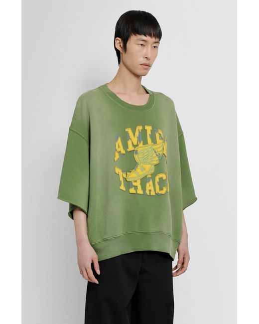 Amiri Green Sweatshirts for men