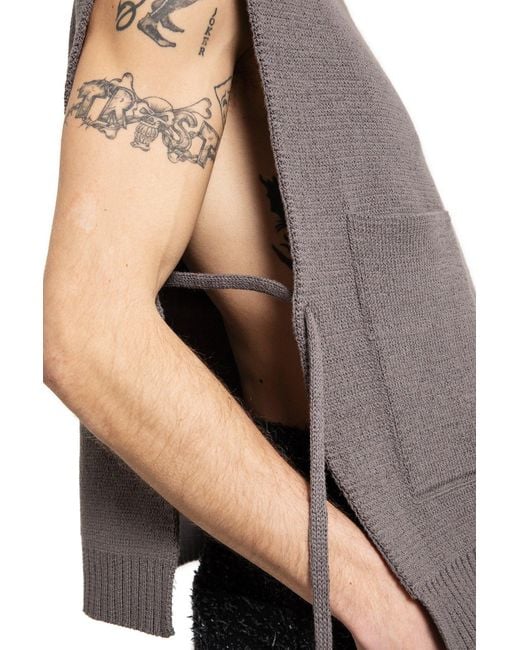 Craig Green Purple Tape Knit Vest for men