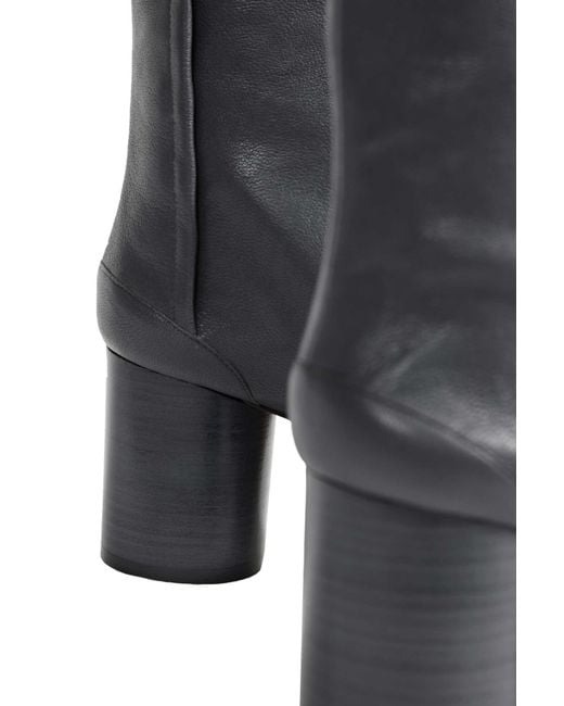 Maison Margiela Gray Tabi Ankle Boots