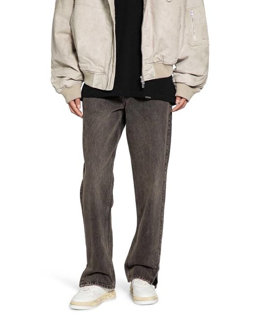 Represent Gray R2S Split Jeans for men