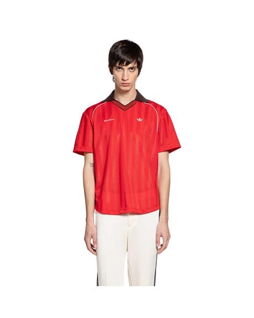 Adidas Red Wales Bonner Football Tee for men