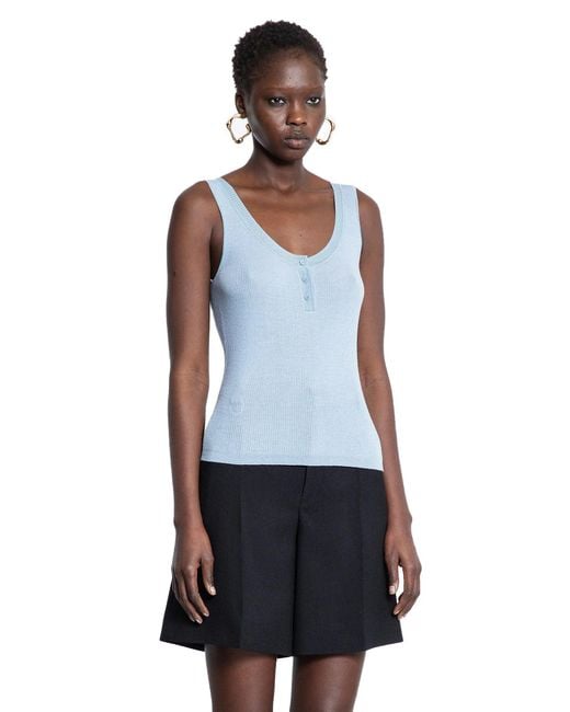 Chloé Blue Tank Top