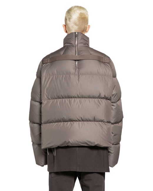 Rick Owens Brown Moncler X Cyclopic Down Jacket for men