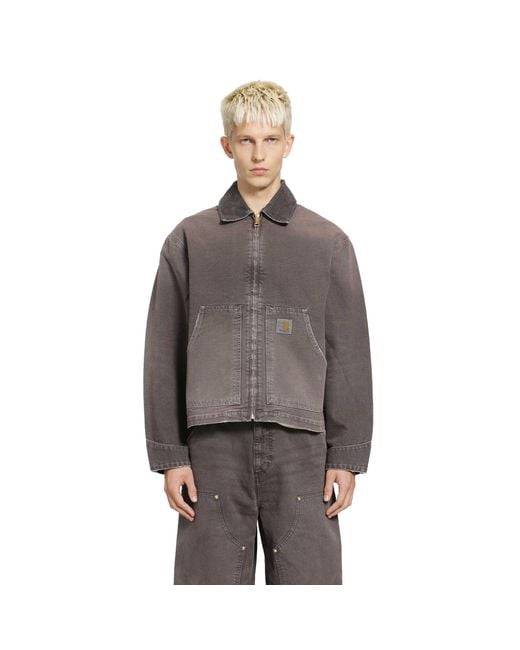 Carhartt Gray Og Arcan Jacket for men