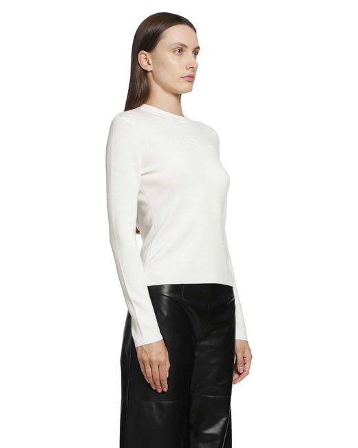Max Mara White Mxmmanto Sweater
