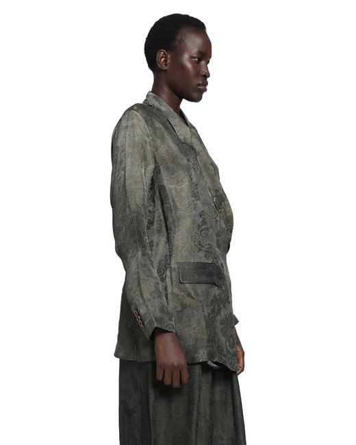 Uma Wang Gray Khloe Jacket