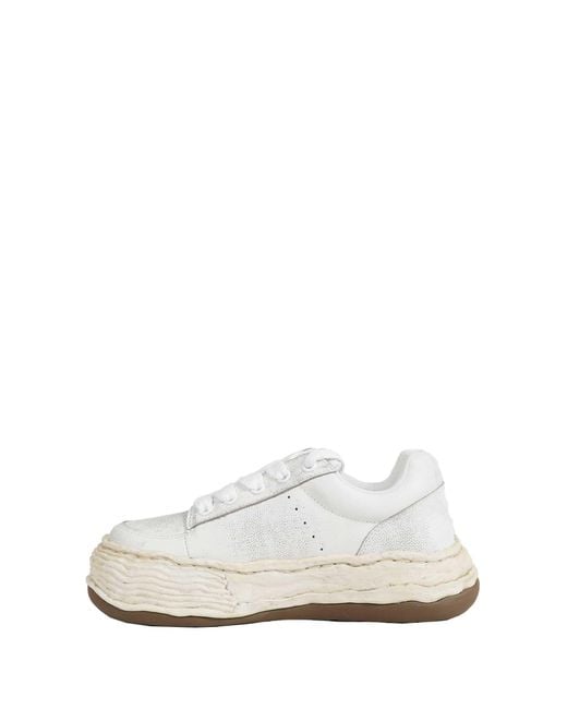 Maison Mihara Yasuhiro White Oliver Sneakers for men