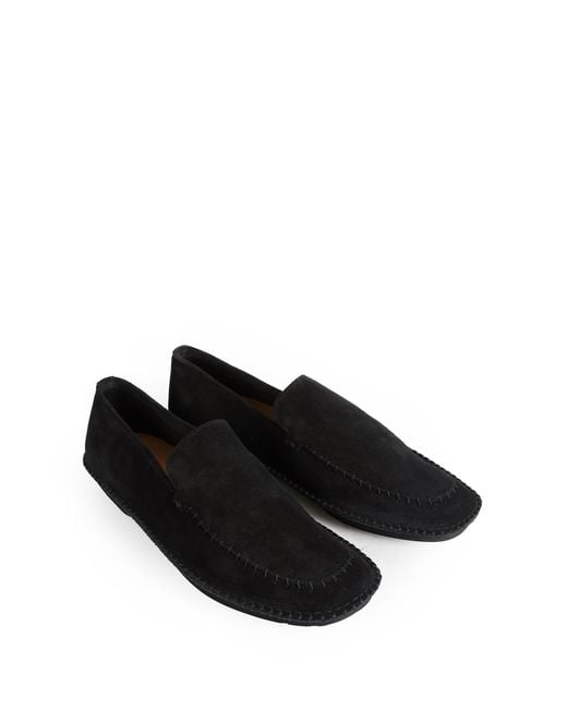 Premiata Black Cobonero Suede Loafers for men