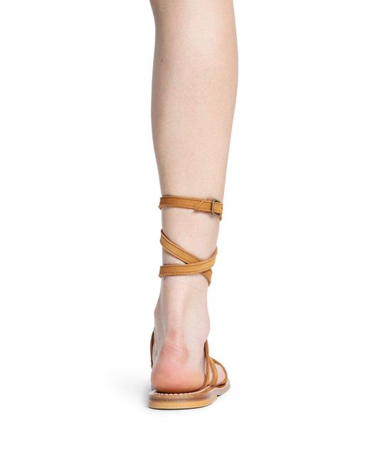 K. Jacques White Sandals & Slides
