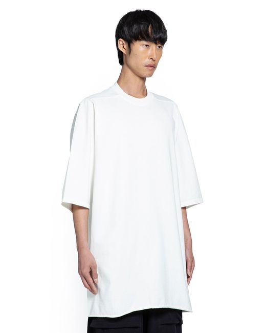 Rick Owens White Concordians Jumbo Ss T for men