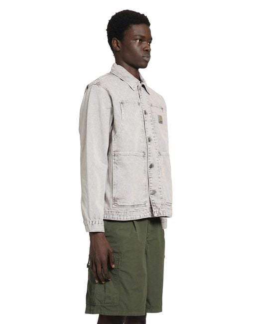 Carhartt Gray Og Double Front Jacket for men