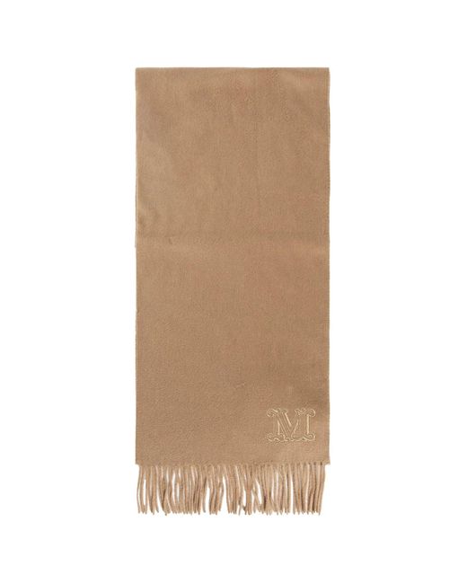 Max Mara Brown Scarves