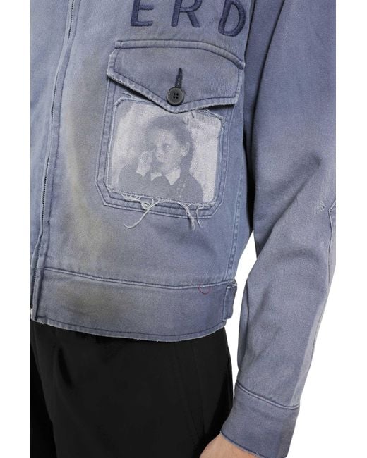 Enfants Riches Deprimes Blue Young Wasp Jacket for men