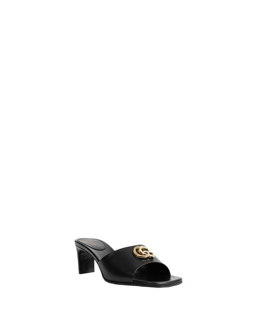 Gucci Black Double G Slide Sandals