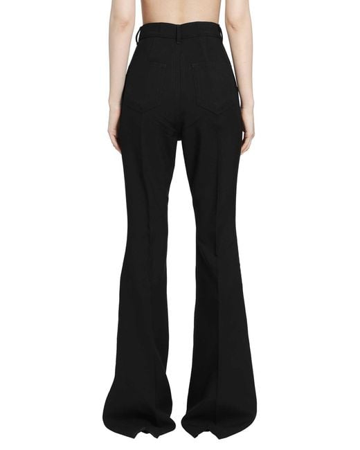 Rick Owens Black Tower Bolan Bootcut