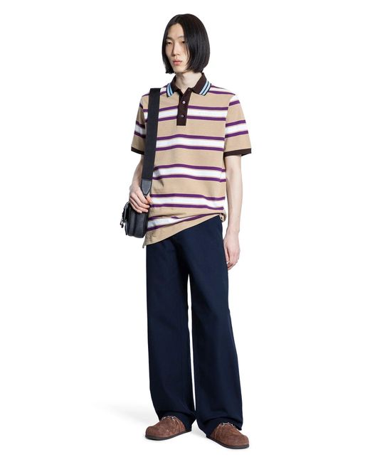 Gucci Blue Heavy Cotton Canvas Workwear Trousers for men