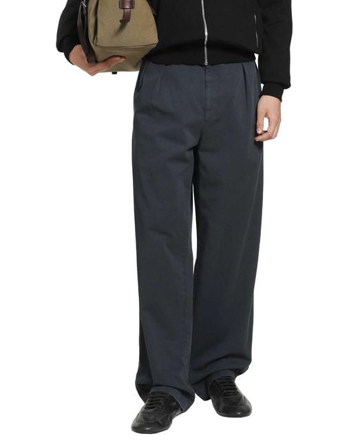 Prada Black Gabardine Pants for men