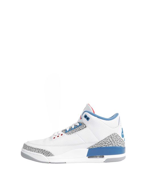 Nike Blue Air Jordan 3 True Sneakers for men