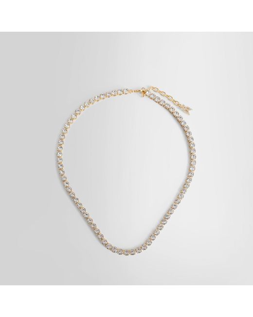 AMINA MUADDI White Necklaces