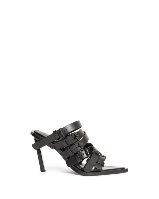 Ann Demeulemeester Black Nel High Heeled Mules