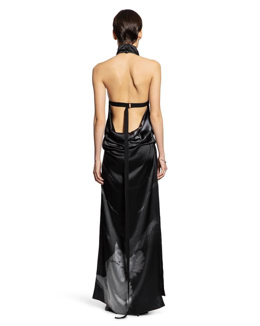 ann demeulemeester backless dress ANN DEMEULEMEESTER