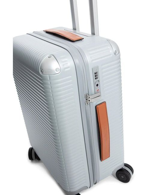 Fpm Blue Bank Light Spinner Deluxe Suitcase for men