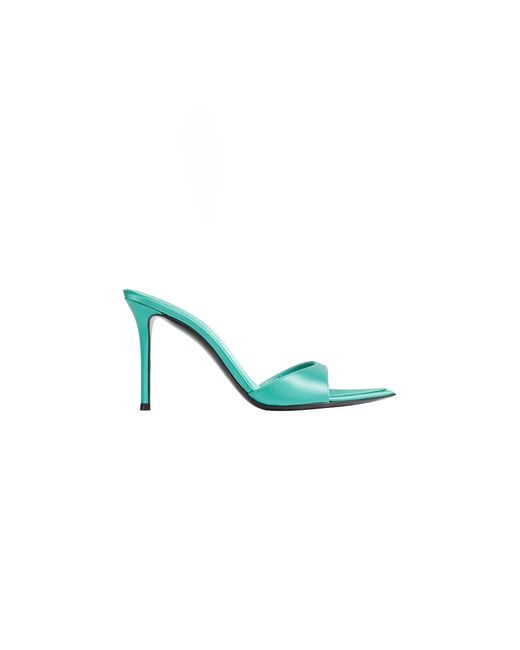 Giuseppe Zanotti Green X Antonioli Intriigo Mules