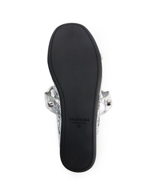 Balenciaga White Flats