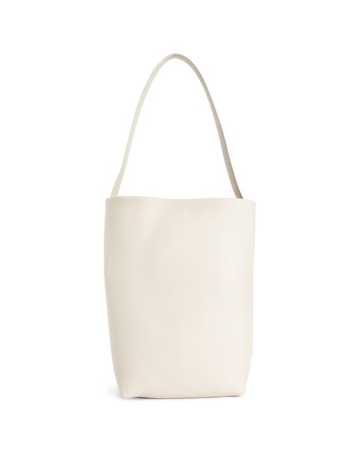 The Row White Medium N/s Park Tote