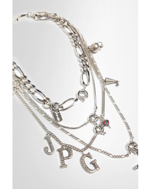 Jean Paul Gaultier White Necklaces